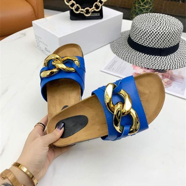2021 designer design fashion women's slippers shoes unique metal chain decorative e 34-41 luxury atmospher you are worth having, Black
2021 designer design fashion women's slippers shoes unique metal chain decorative e 34-41 luxury atmospher you are worth having, Black