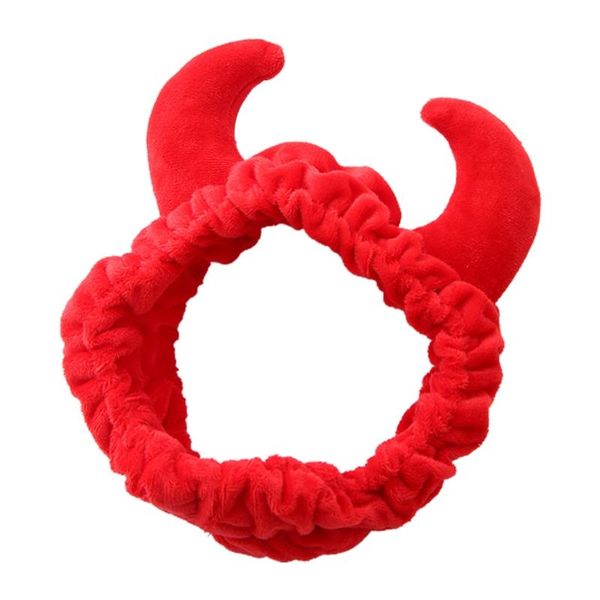 plush red ox devil demon horns headband makeup shower wash face sport velvet hair band female girls funny festival year 094b accessories, Slivery;white
plush red ox devil demon horns headband makeup shower wash face sport velvet hair band female girls funny festival year 094b accessories, Slivery;white