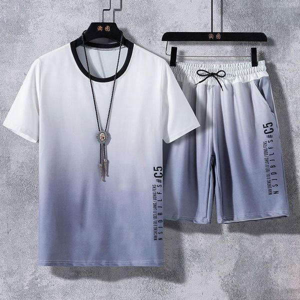 summer sports suit men's korean version of loose quick-drying clothes short-sleeved shorts basketball t-shirts, White;black
summer sports suit men's korean version of loose quick-drying clothes short-sleeved shorts basketball t-shirts, White;black