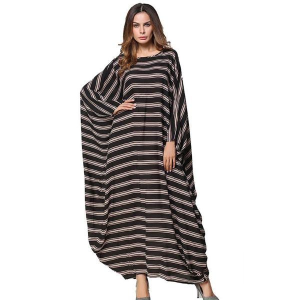 casual dresses nice spring dress women muslim abaya o neck long stripedlong batwing sleeve middle east islamic loose, Black;gray
casual dresses nice spring dress women muslim abaya o neck long stripedlong batwing sleeve middle east islamic loose, Black;gray