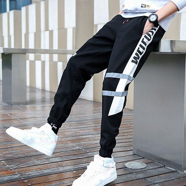 men's pants casual black loose pockets sports korean hip hop streetwear harem joggers letter sweatpants for men
men's pants casual black loose pockets sports korean hip hop streetwear harem joggers letter sweatpants for men