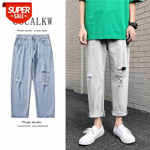 light-colored ripped jeans men's summer thin loose beggar pants hong kong style ins nine-point trend tide #1w7e, White;black
light-colored ripped jeans men's summer thin loose beggar pants hong kong style ins nine-point trend tide #1w7e, White;black