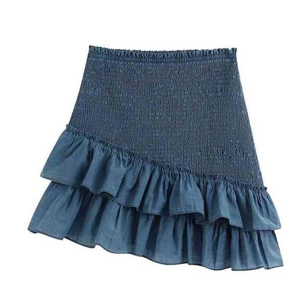 women sweet fashion asymmetrical casacding mini skirt vintage elastic waist skirts girls casual faldas mujer 210531, Black
women sweet fashion asymmetrical casacding mini skirt vintage elastic waist skirts girls casual faldas mujer 210531, Black