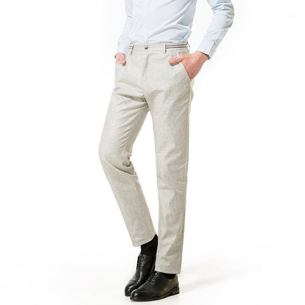 style human model men's casual pants summer thin section cotton linen business loose large size k61, Black
style human model men's casual pants summer thin section cotton linen business loose large size k61, Black