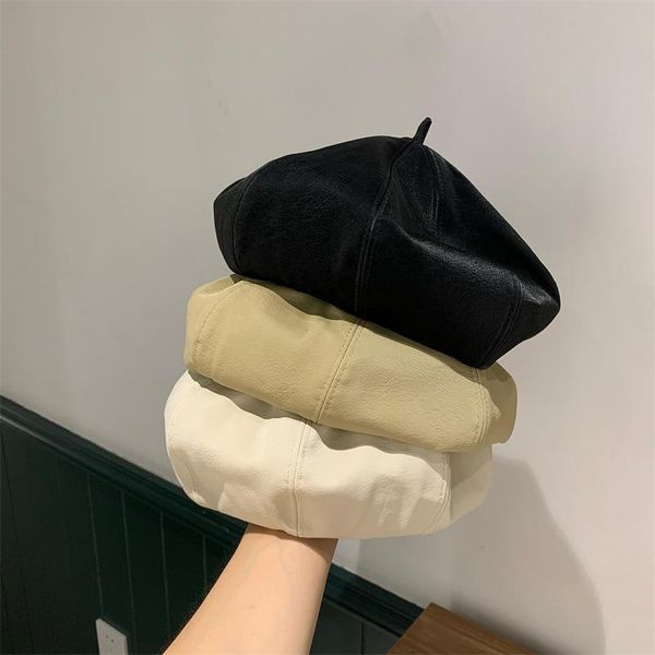 berets 202108-axinxin autumn waterproof gloss faux leather solid fashion pu pumpkin shap beret hat men women leisure painter, Blue;gray
berets 202108-axinxin autumn waterproof gloss faux leather solid fashion pu pumpkin shap beret hat men women leisure painter, Blue;gray