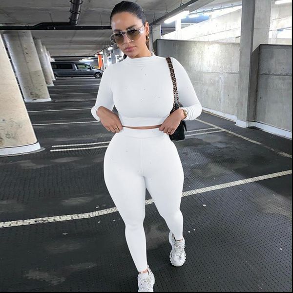 autumn winter fitness two womens tracksuits piece set sportswear long sleeve crop with leggings bodycon tracksuit women club, Gray
autumn winter fitness two womens tracksuits piece set sportswear long sleeve crop with leggings bodycon tracksuit women club, Gray