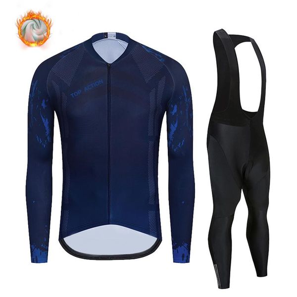 racing sets 2021 winter thermal fleece cycling long sleeve jersey set bib pants ropa ciclismo bicycle clothing mtb bike men clothes suits, Black;blue
racing sets 2021 winter thermal fleece cycling long sleeve jersey set bib pants ropa ciclismo bicycle clothing mtb bike men clothes suits, Black;blue