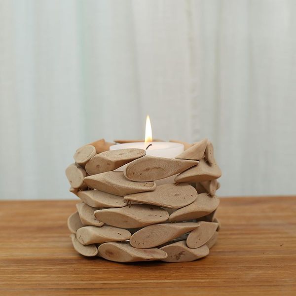 candle holders pastoral style wooden craft handmade round holder with glass cup creative stand home/bar decor wedding gift
candle holders pastoral style wooden craft handmade round holder with glass cup creative stand home/bar decor wedding gift