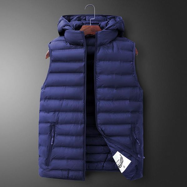 men's vests men winter male jacket vest casual waistcoat sleeveless hooded outwear warm windproof gilet, Black;white
men's vests men winter male jacket vest casual waistcoat sleeveless hooded outwear warm windproof gilet, Black;white