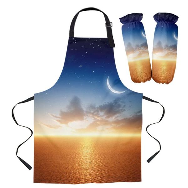 aprons exquisite apron kit sunset moon stars sky children's baking painting bib men's women's kitchen cooking cleaning sleeve
aprons exquisite apron kit sunset moon stars sky children's baking painting bib men's women's kitchen cooking cleaning sleeve
