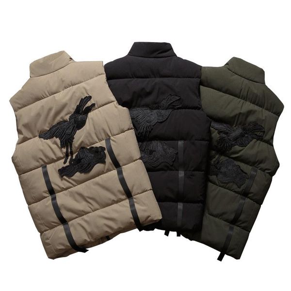 men's vests nice brand men winter jackets casual thick sleeveless hoodie coats male warm slim waistcoat colete masculino, Black;white
men's vests nice brand men winter jackets casual thick sleeveless hoodie coats male warm slim waistcoat colete masculino, Black;white