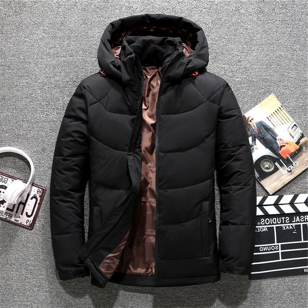 2019 brand tace & shark windproof winter men's down jacket hooded detachable white duck coat man casual, Black
2019 brand tace & shark windproof winter men's down jacket hooded detachable white duck coat man casual, Black