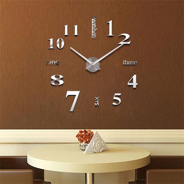 wall clocks clock acrylic diy sticker 16 inches round mechanical pointer black silver creative home decorations sell gift
wall clocks clock acrylic diy sticker 16 inches round mechanical pointer black silver creative home decorations sell gift