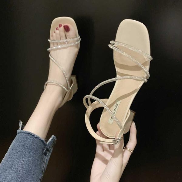sandals fashion fairy style 2021 summer diamond one line roman high heels women's shoes with thick heel, Black
sandals fashion fairy style 2021 summer diamond one line roman high heels women's shoes with thick heel, Black