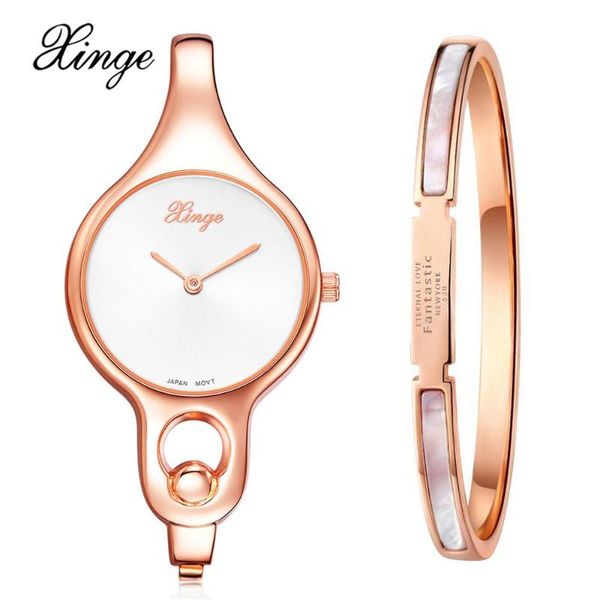 wristwatches xinge brand woman watch 2021 retro bracelet watches set trend wristwatch waterproof stainess steel simple, Slivery;brown
wristwatches xinge brand woman watch 2021 retro bracelet watches set trend wristwatch waterproof stainess steel simple, Slivery;brown