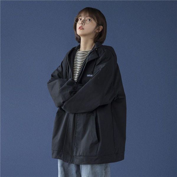 women's jackets safari style women spring-autumn all-match loose retro baseball uniform female korean solid color hooded streetwear, Black;brown
women's jackets safari style women spring-autumn all-match loose retro baseball uniform female korean solid color hooded streetwear, Black;brown