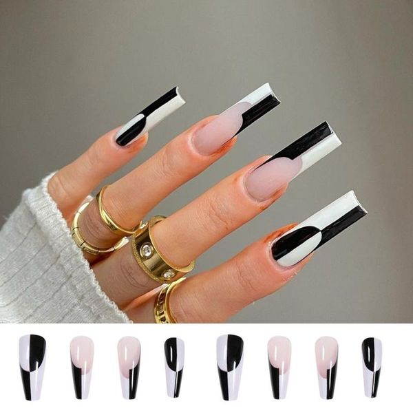 false nails 24pcs/box press on artificial full cover coffin wearable long ballerina nail tip tips fake, Red;gold
false nails 24pcs/box press on artificial full cover coffin wearable long ballerina nail tip tips fake, Red;gold