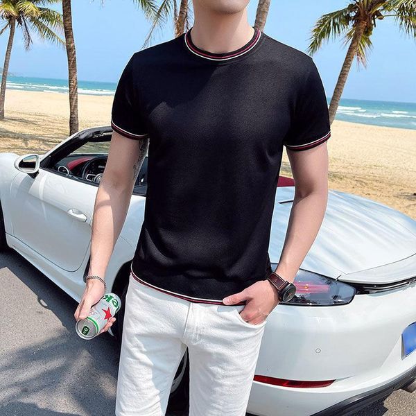 summer social club outfits t shirt men fashion stripe o-neck tshirt for tee homme british slim t-shirt men's t-shirts, White;black
summer social club outfits t shirt men fashion stripe o-neck tshirt for tee homme british slim t-shirt men's t-shirts, White;black