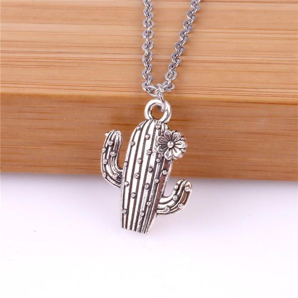 pendant necklaces bohemian cactus women natural plant chain choker saguaro birthday bijoux gift jewelry wholesale, Silver
pendant necklaces bohemian cactus women natural plant chain choker saguaro birthday bijoux gift jewelry wholesale, Silver