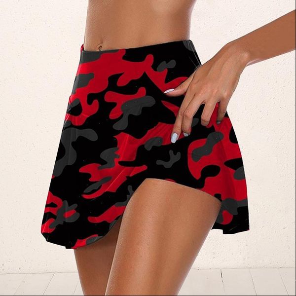 women shorts camo printed skirt fitness jogger sweat summer high waist skorts pantalones cortos cycling short trousers, White;black
women shorts camo printed skirt fitness jogger sweat summer high waist skorts pantalones cortos cycling short trousers, White;black
