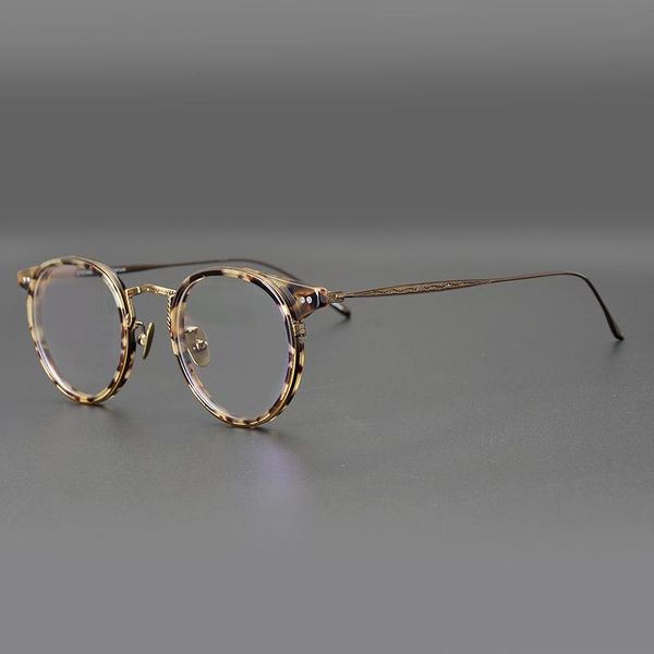 fashion sunglasses frames vintage retro round optical titanium eyeglass frame ev542 ultra light limited women man eyewear b, Black
fashion sunglasses frames vintage retro round optical titanium eyeglass frame ev542 ultra light limited women man eyewear b, Black