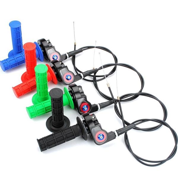 handlebars 7/8 inch motorcycle throttle grip & cable for atv quad enduro pit dirt bike 150cc 200cc hand grips
handlebars 7/8 inch motorcycle throttle grip & cable for atv quad enduro pit dirt bike 150cc 200cc hand grips