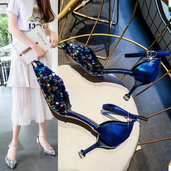 dress shoes pointed high heels women 2021 trendy stiletto sequins ladies heel sandals fashionable party, Black
dress shoes pointed high heels women 2021 trendy stiletto sequins ladies heel sandals fashionable party, Black