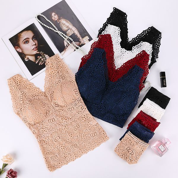 bra underwear set women lace push up seamless bra panty set ladies wireless wide shoulder intimates briefs lingerie, Red;black
bra underwear set women lace push up seamless bra panty set ladies wireless wide shoulder intimates briefs lingerie, Red;black