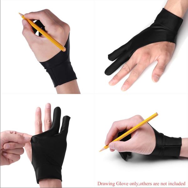 disposable gloves artist drawing glove for any graphics tablet black 2 finger anti-fouling,both right and left hand moun777
disposable gloves artist drawing glove for any graphics tablet black 2 finger anti-fouling,both right and left hand moun777