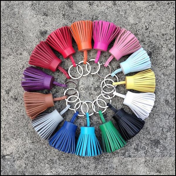 keychains fashion aessoriesluxury genuine lambskin real leather tassel keychain for keys car chain key ring women bag charm pendant girls tr, Silver
keychains fashion aessoriesluxury genuine lambskin real leather tassel keychain for keys car chain key ring women bag charm pendant girls tr, Silver