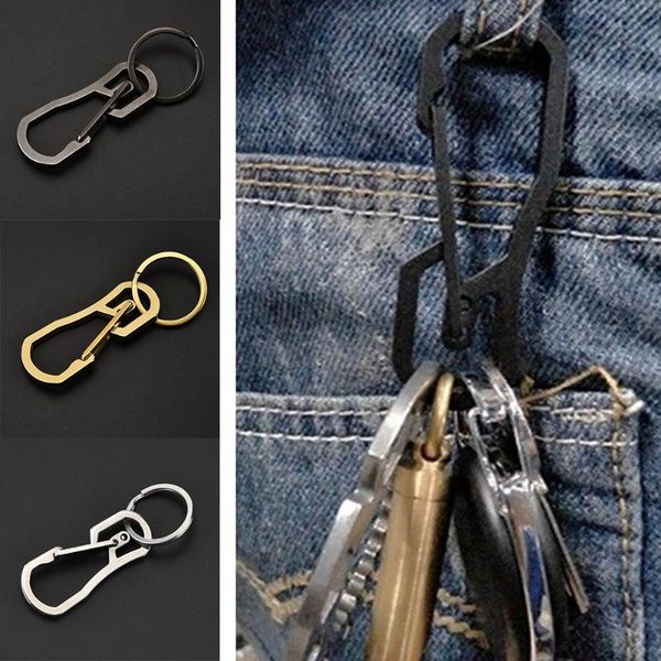 keychains fashion creative stainless steel keychain climbing clip hook buckle sport outdoor key ring light yellow gold, Silver
keychains fashion creative stainless steel keychain climbing clip hook buckle sport outdoor key ring light yellow gold, Silver