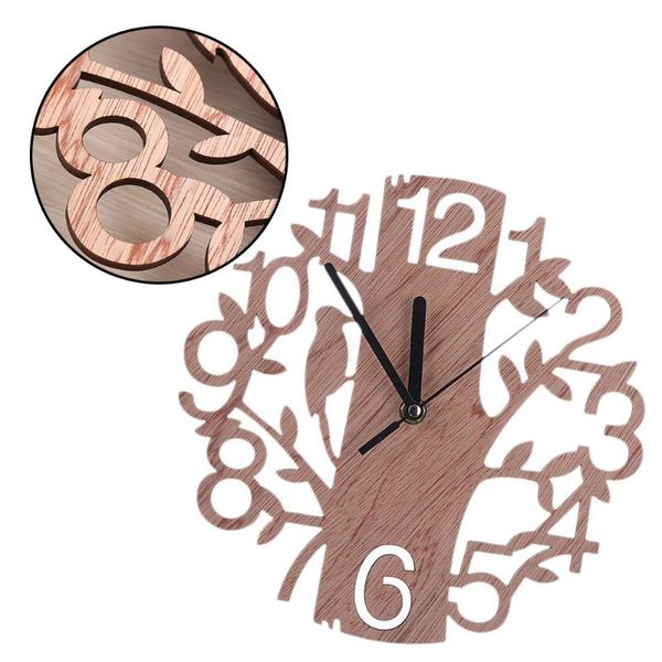 wall clocks round modern wood tree clock for home living room bedroom office decor (without battery)
wall clocks round modern wood tree clock for home living room bedroom office decor (without battery)