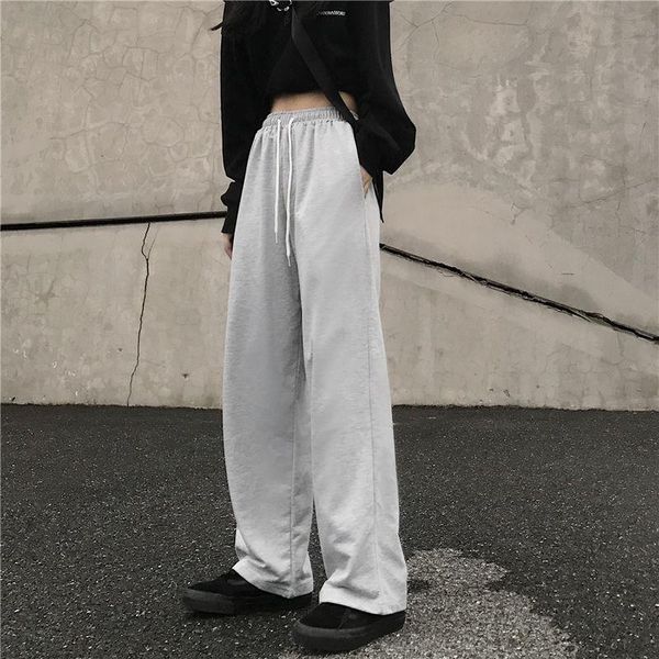 women's pants & capris black women drawstring wide-leg jogger trousers with harajuku elastics high waist streetwear clothes vintage, Black;white
women's pants & capris black women drawstring wide-leg jogger trousers with harajuku elastics high waist streetwear clothes vintage, Black;white