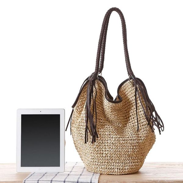evening bags fashion rattan women shoulder wikcer woven female handbags large capacity summer beach straw casual tote purses
evening bags fashion rattan women shoulder wikcer woven female handbags large capacity summer beach straw casual tote purses