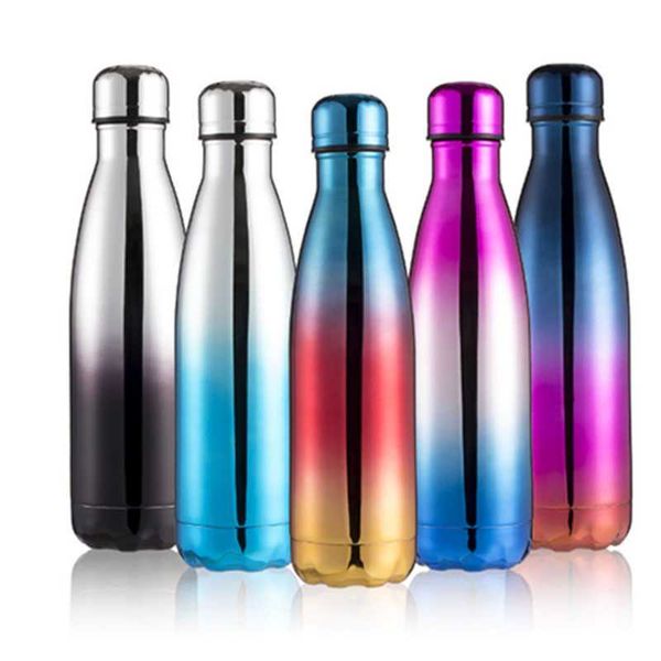 water bottle creative gradient cola stainless steel keep cold/warm vacuum sport drinking for camping travel hiking cycle
water bottle creative gradient cola stainless steel keep cold/warm vacuum sport drinking for camping travel hiking cycle