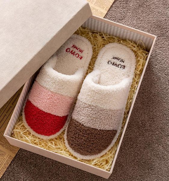 winter slippers women mix color furry plush warm home shoes female lovers flip flops autumn footwear, Black
winter slippers women mix color furry plush warm home shoes female lovers flip flops autumn footwear, Black