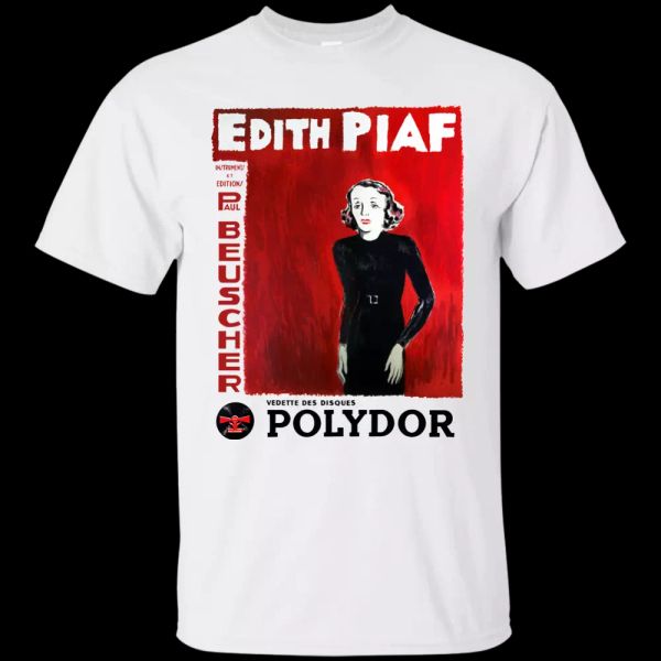 Edith Piaf, Chanteuse, Retro, Parisian, France, French, Singer, Romantic, T-Shir, White;black
Edith Piaf, Chanteuse, Retro, Parisian, France, French, Singer, Romantic, T-Shir, White;black
