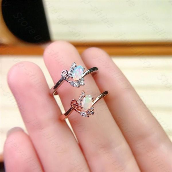 cluster rings luxury atmosphere style natural opal ring 925 silver women's noble and elegant, Golden;silver
cluster rings luxury atmosphere style natural opal ring 925 silver women's noble and elegant, Golden;silver