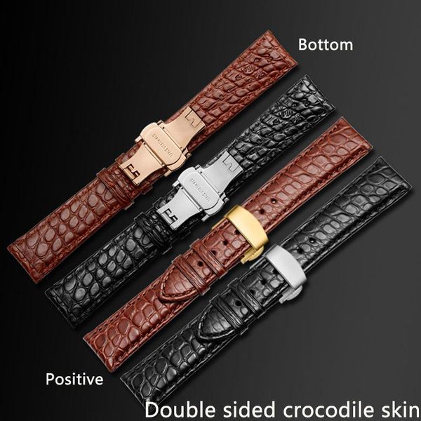 watch bands 18mm 19mm 20mm 21mm 22mm double-sided alligator leather strap is suitable for men's and women's watches of all brands, Black;brown
watch bands 18mm 19mm 20mm 21mm 22mm double-sided alligator leather strap is suitable for men's and women's watches of all brands, Black;brown