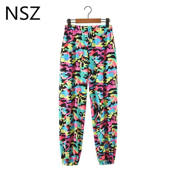 women's pants & capris nsz women camouflage sweatpants elastic waist loose color tracksuit fashion jogger harem casual trousers, Black;white
women's pants & capris nsz women camouflage sweatpants elastic waist loose color tracksuit fashion jogger harem casual trousers, Black;white