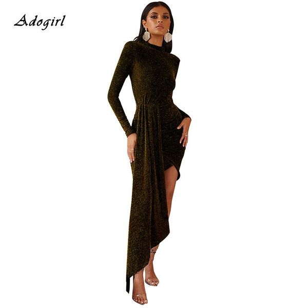 casual dresses glitter party elegant turtleneck long sleeve ruched irregular bodycon dress women bandgae club wear vestidos, Black;gray
casual dresses glitter party elegant turtleneck long sleeve ruched irregular bodycon dress women bandgae club wear vestidos, Black;gray