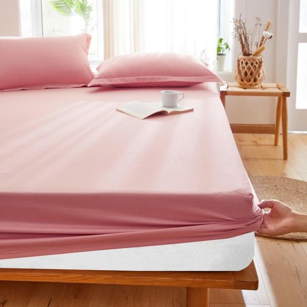 sheets & sets 1pc cotton luxury fitted sheet solid bed mattress with four corners elastic band suitable for el and home #sw
sheets & sets 1pc cotton luxury fitted sheet solid bed mattress with four corners elastic band suitable for el and home #sw