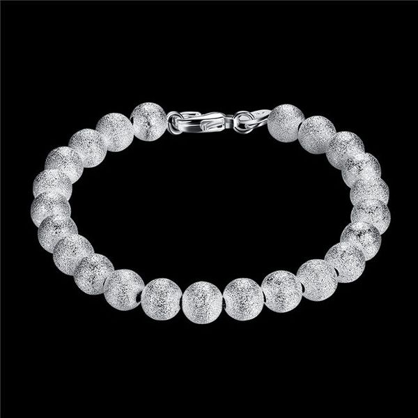 sterling silver plated 8m sand bead beaded, strands bracelet gssb145 fashion 925 silver plate jewelry bracelets, Black
sterling silver plated 8m sand bead beaded, strands bracelet gssb145 fashion 925 silver plate jewelry bracelets, Black