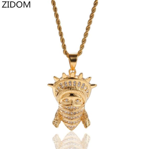 men hip hop iced out the statue of liberty pendant necklaces stainless steel never fade hiphop necklace fashion jewelry gifts, Silver
men hip hop iced out the statue of liberty pendant necklaces stainless steel never fade hiphop necklace fashion jewelry gifts, Silver