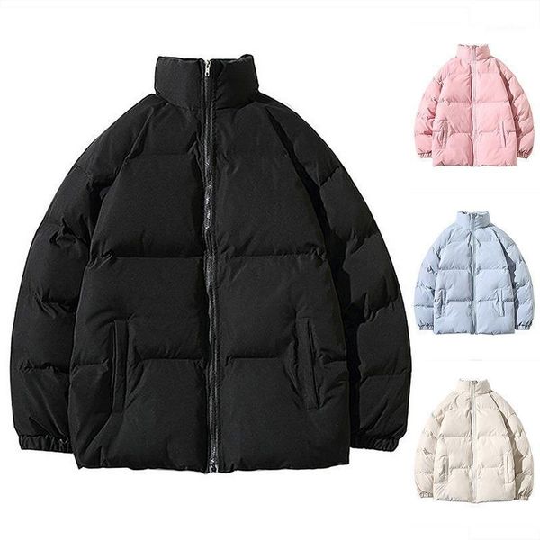 men's down & parkas winter jacket men thicken warm coat mens stand collar jackets solid color parka women fashion streetwear 5xl, Black
men's down & parkas winter jacket men thicken warm coat mens stand collar jackets solid color parka women fashion streetwear 5xl, Black