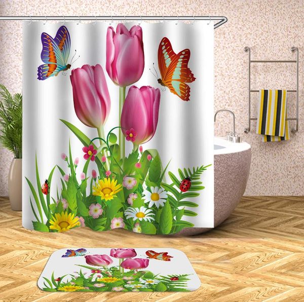 flower butterfly wisteria hydrangea shower curtain floor mat set bath curtains bathroom for bathtub bathing cover wide with hook
flower butterfly wisteria hydrangea shower curtain floor mat set bath curtains bathroom for bathtub bathing cover wide with hook