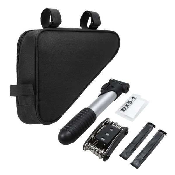 tools 16-in-1 multi bike bicycle repair mini pump screwdriver wrench portable cycling tool set with triangle bag
tools 16-in-1 multi bike bicycle repair mini pump screwdriver wrench portable cycling tool set with triangle bag