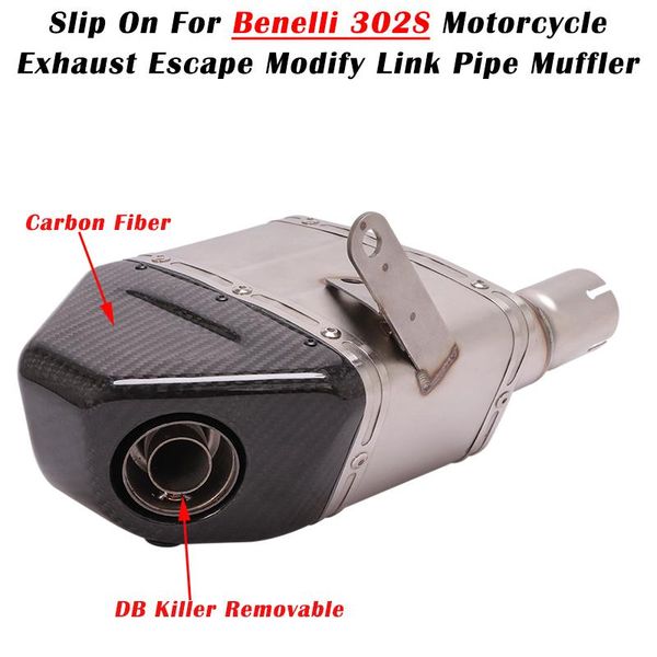 motorcycle exhaust system slip on for benelli 302s yoshimura escape modify link pipe muffler carbon fiber db killer stainless steel
motorcycle exhaust system slip on for benelli 302s yoshimura escape modify link pipe muffler carbon fiber db killer stainless steel