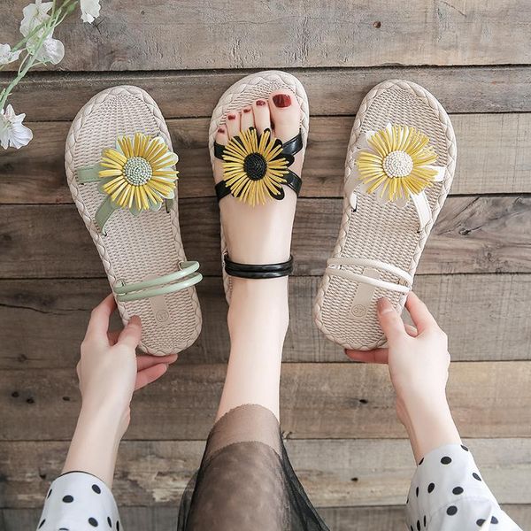 slippers flat shoes female low womens outdoor flower slides pantofle summer 2021 pu floral fabric scandals rubber ladies', Black
slippers flat shoes female low womens outdoor flower slides pantofle summer 2021 pu floral fabric scandals rubber ladies', Black