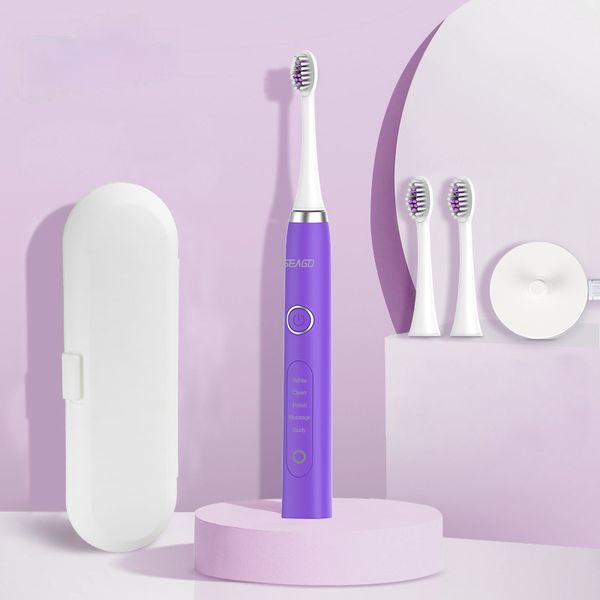 seago rechargeable electric toothbrush sonic teeth brush for adults deep clean teeth with 3 brush heads dental care brush 986 for people
seago rechargeable electric toothbrush sonic teeth brush for adults deep clean teeth with 3 brush heads dental care brush 986 for people
